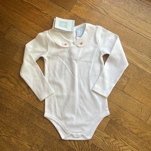 NWT pumpkin embroidered bella bliss bodysuit